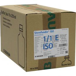 STEROFUNDIN ISO Ecoflac Plus Infusionslösung 10 X 250 ml Infusionslösung