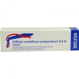 STIBIUM METALLICUM PRAEPARATUM 0,4% Creme 25 g