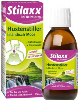 Stilaxx Hustenstiller bei Reizhusten für Erwachsene 200 ml Sirup