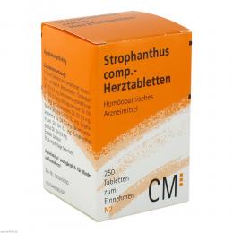Strophanthus comp.-Herztabletten 250 St Tabletten