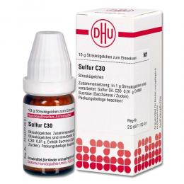 Ein aktuelles Angebot für SULFUR C30 10 g Globuli Naturheilmittel - jetzt kaufen, Marke DHU-Arzneimittel GmbH & Co. KG.