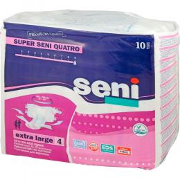 SUPER SENI Quatro Gr.4 XL Inkontinenzhose 10 St ohne