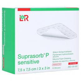 SUPRASORB P sensitive PU-Schaumv.non-bor.7,5x7,5 10 St Verband