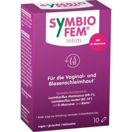 SYMBIOFEM Intim Milchsäurebakterien mit D-Mannose 10 St.