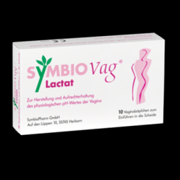SYMBIOVAG Lactat Vaginalsuppositorien 10 St