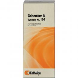 Ein aktuelles Angebot für SYNERGON KOMPL GELSEM N100 50 ml Tropfen Naturheilmittel - jetzt kaufen, Marke Kattwiga Arzneimittel GmbH.