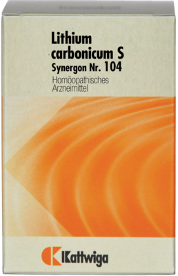 SYNERGON KOMPLEX 104 Lithium carbonicum S Tabl. 200 St