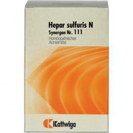 Ein aktuelles Angebot für SYNERGON KOMPLEX 111 Hepar sulfuris N Tabletten 200 St Tabletten  - jetzt kaufen, Marke Kattwiga Arzneimittel GmbH.