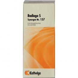 Ein aktuelles Angebot für SYNERGON KOMPLEX 157 Badiaga S Tropfen 50 ml Tropfen Naturheilmittel - jetzt kaufen, Marke Kattwiga Arzneimittel GmbH.