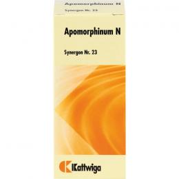 SYNERGON KOMPLEX 23 Apomorphinum N Tropfen 50 ml