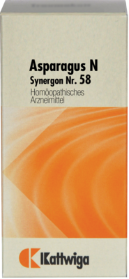 SYNERGON KOMPLEX 58 Asparagus N Tabletten 100 St