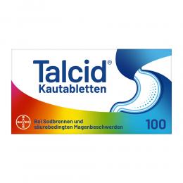 TALCID Kautabletten 100 St Kautabletten