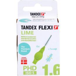 TANDEX FLEXI Interdentalb.PHD 1.6/ISO 5 lime 6 St.