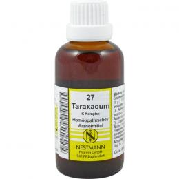 TARAXACUM F Komplex 27 Dilution 50 ml