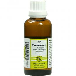 Ein aktuelles Angebot für TARAXACUM F Komplex 27 Dilution 50 ml Dilution  - jetzt kaufen, Marke Nestmann Pharma GmbH.