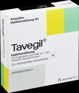 TAVEGIL Injektionslsung 2 mg/2 ml Ampullen 5X2 ml