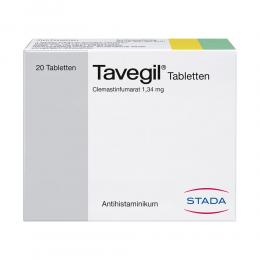 Ein aktuelles Angebot für TAVEGIL Tabletten 20 St Tabletten Innere Anwendung - jetzt kaufen, Marke Stada Consumer Health Deutschland Gmbh.