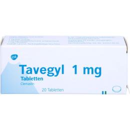 TAVEGYL 1 mg Tabletten 20 St.