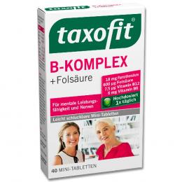 taxofit B-Komplex + Folsäure 40 St Tabletten