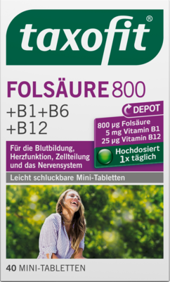 TAXOFIT Folsure 800 Depot Tabletten 8.4 g