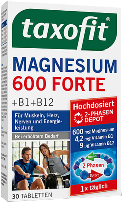 TAXOFIT Magnesium 600 FORTE Depot Tabletten 30 St