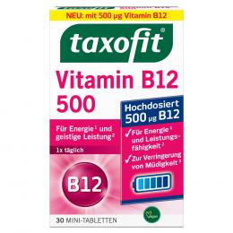 TAXOFIT Vitamin B12 500 Minitabletten 30 St Tabletten