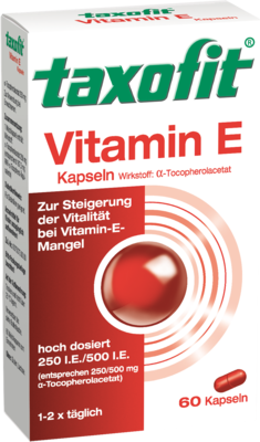 TAXOFIT Vitamin E Weichkapseln 60 St