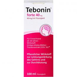TEBONIN forte 40 mg Lösung 100 ml