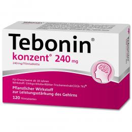 Tebonin konzent 240 mg 120 St Filmtabletten