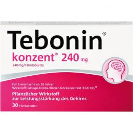 TEBONIN konzent 240 mg Filmtabletten 80 St.