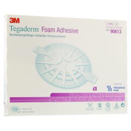 TEGADERM Foam Adhesive FK 14,3x15,6 cm oval 90613 5 St Verband