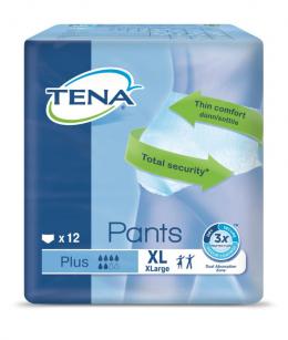 TENA PANTS plus XL Einweghose 4 X 12 St ohne