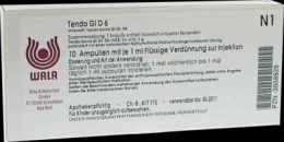 TENDO GL D 6 Ampullen 10X1 ml
