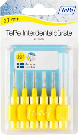 TePe ID Bürste Gelb 0,7mm 6 St Zahnbürste