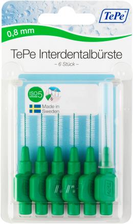 TePe ID Bürste Grün 0,8mm 6 St Zahnbürste