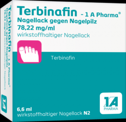 TERBINAFIN-1A Pharma Nagell.g.Nagelpilz 78,22mg/ml 6.6 ml