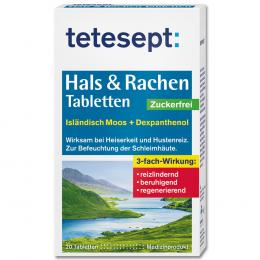 Ein aktuelles Angebot für TETESEPT Hals & Rachen Tabletten zuckerfrei 20 St Lutschtabletten Halsschmerzen - jetzt kaufen, Marke Merz Consumer Care GmbH.