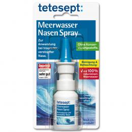 Ein aktuelles Angebot für TETESEPT Meerwasser Nasenspray 20 ml Nasenspray Schnupfen - jetzt kaufen, Marke Merz Consumer Care GmbH.