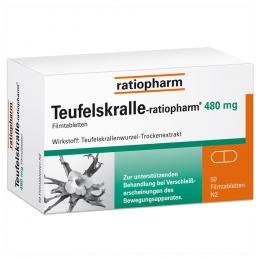 Ein aktuelles Angebot für Teufelskralle ratiopharm® - bei Gelenkschmerz 200 St Filmtabletten Muskel- & Gelenkschmerzen - jetzt kaufen, Marke ratiopharm GmbH.