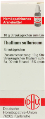THALLIUM SULFURICUM D 12 Globuli 10 g