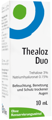 THEALOZ Duo Augentropfen 10 ml