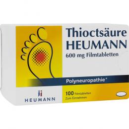 Ein aktuelles Angebot für THIOCTSÄURE HEUMANN 600 mg Filmtabletten 100 St Filmtabletten  - jetzt kaufen, Marke HEUMANN PHARMA GmbH & Co. Generica KG.