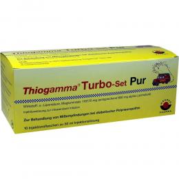 Ein aktuelles Angebot für THIOGAMMA Turbo Set Pur Injektionsflaschen 10 X 50 ml Injektionsflaschen Schmerzen & Verletzungen - jetzt kaufen, Marke Wörwag Pharma GmbH & Co. KG.