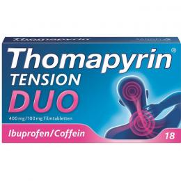 THOMAPYRIN TENSION DUO 400 mg/100 mg Filmtabletten 18 St.