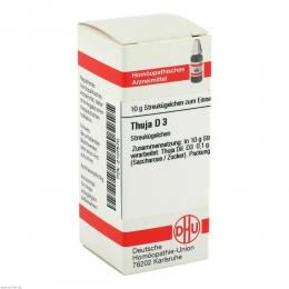 Ein aktuelles Angebot für THUJA D 3 Globuli 10 g Globuli Homöopathische Einzelmittel - jetzt kaufen, Marke DHU-Arzneimittel GmbH & Co. KG.