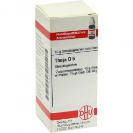 Ein aktuelles Angebot für THUJA D 6 10 g Globuli Naturheilmittel - jetzt kaufen, Marke DHU-Arzneimittel GmbH & Co. KG.