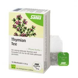 Ein aktuelles Angebot für THYMIAN TEE Kräutertee Thymi herba Bio Salus Fbtl. 15 St Filterbeutel Tees - jetzt kaufen, Marke SALUS Pharma GmbH.