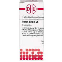THYREOIDINUM C 6 Globuli 10 g