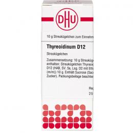 THYREOIDINUM D 12 Globuli 10 g