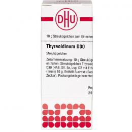 THYREOIDINUM D 30 Globuli 10 g